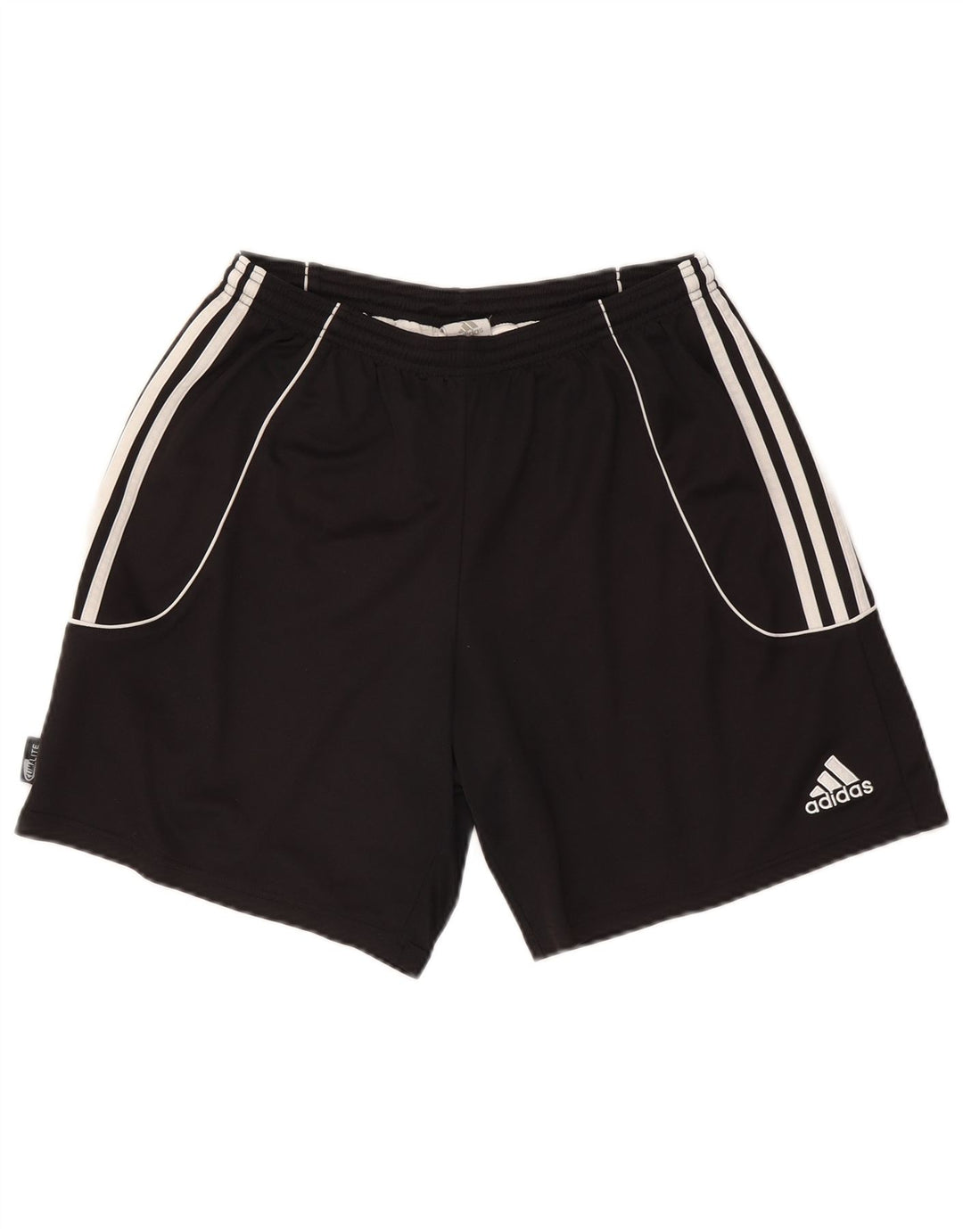 Мужские спортивные шорты Adidas Climalite, большие черные из полиэстера