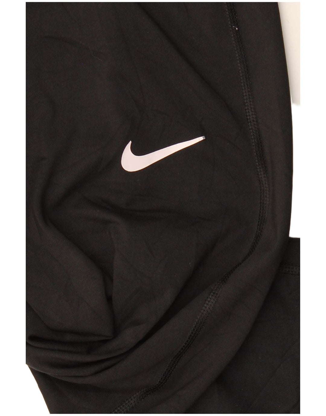 Женские леггинсы с рисунком NIKE Dri Fit UK 10, маленькие черные полиэстер