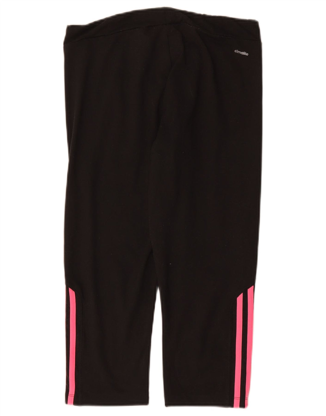 Женские леггинсы-капри Adidas Climalite UK 12/14, средний черный полиэстер