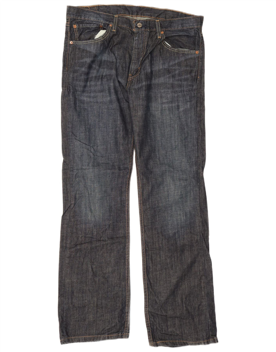 Мужские джинсы Levi's 527 Bootcut W36 L32 Темно-синие, хлопок