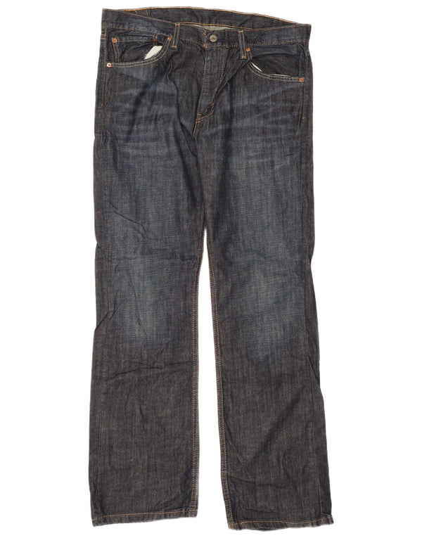 Мужские джинсы Levi's 527 Bootcut W36 L32 Темно-синие, хлопок