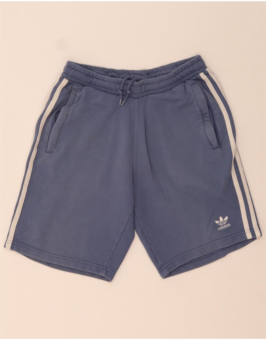 Мужские спортивные шорты Adidas, маленькие синие, хлопок