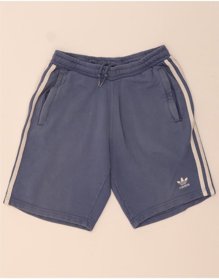 Мужские спортивные шорты Adidas, маленькие синие, хлопок