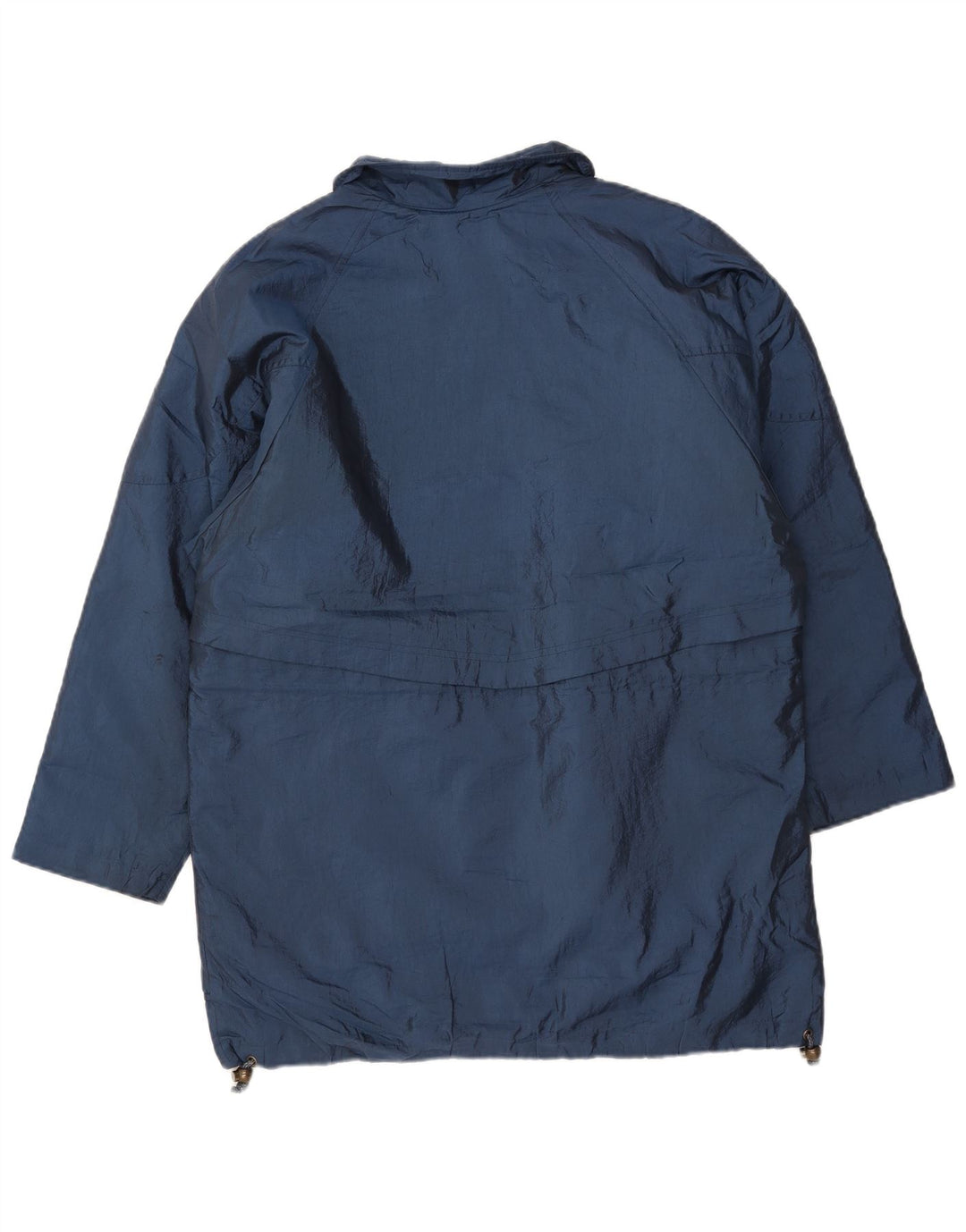 Женская ветровка оверсайз LONDON FOG UK 10, маленькая, темно-синяя