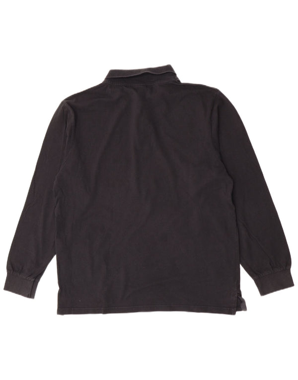 Мужская рубашка поло North Sails с длинным рукавом 2XL, черный хлопок