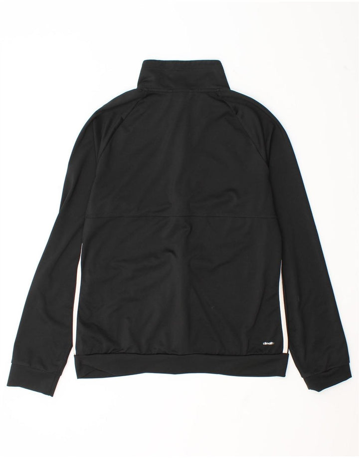Женская спортивная куртка Adidas Climalite UK 12/14, средний черный