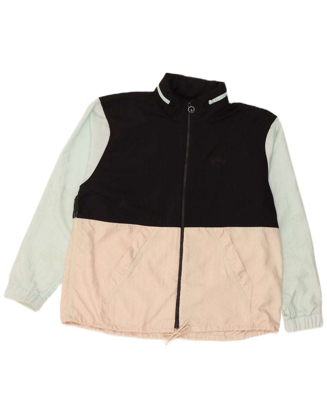 Женский спортивный костюм ADIDAS Top Jacket UK 12, средний, разноцветный, с цветными блоками