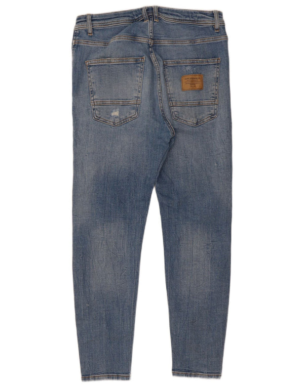 Мужские джинсы скинни Zara EU 40 Medium W31 L26, синий хлопок