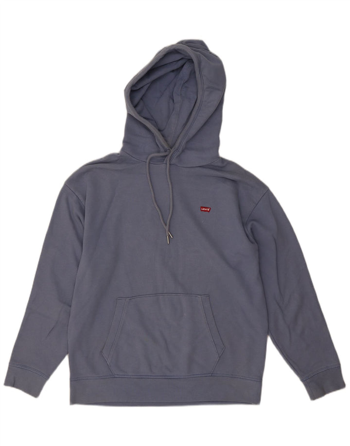 Мужской джемпер с капюшоном Levi's, средний темно-синий, хлопок