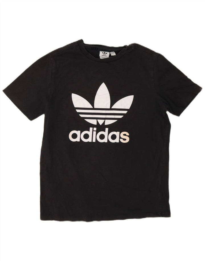 Женская футболка с рисунком Adidas Top UK 14, средний черный