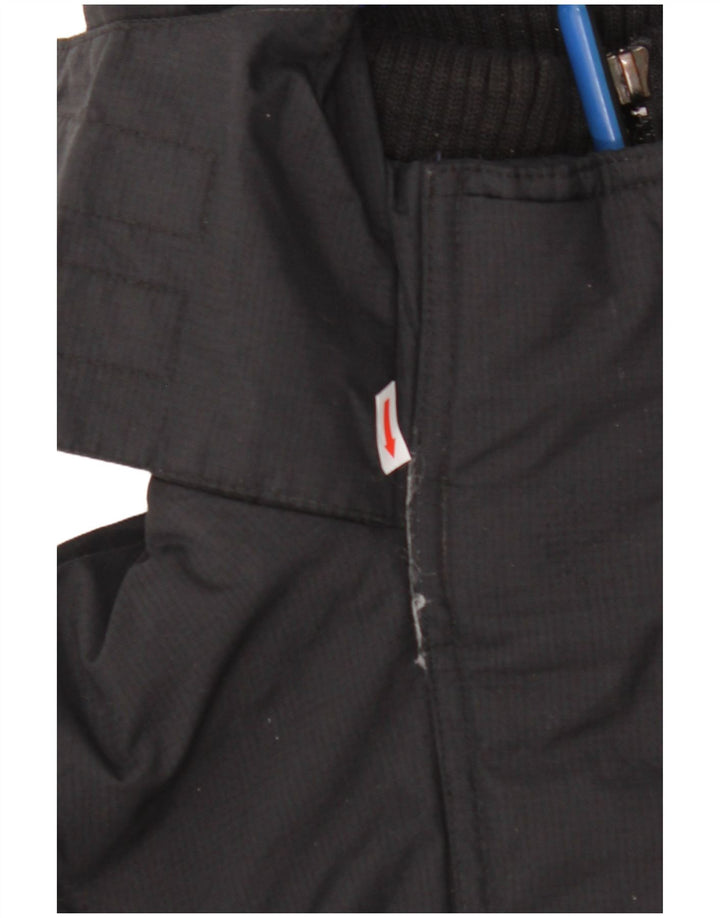 SUPERDRY Мужская ветровка с капюшоном, куртка UK 38, средний черный