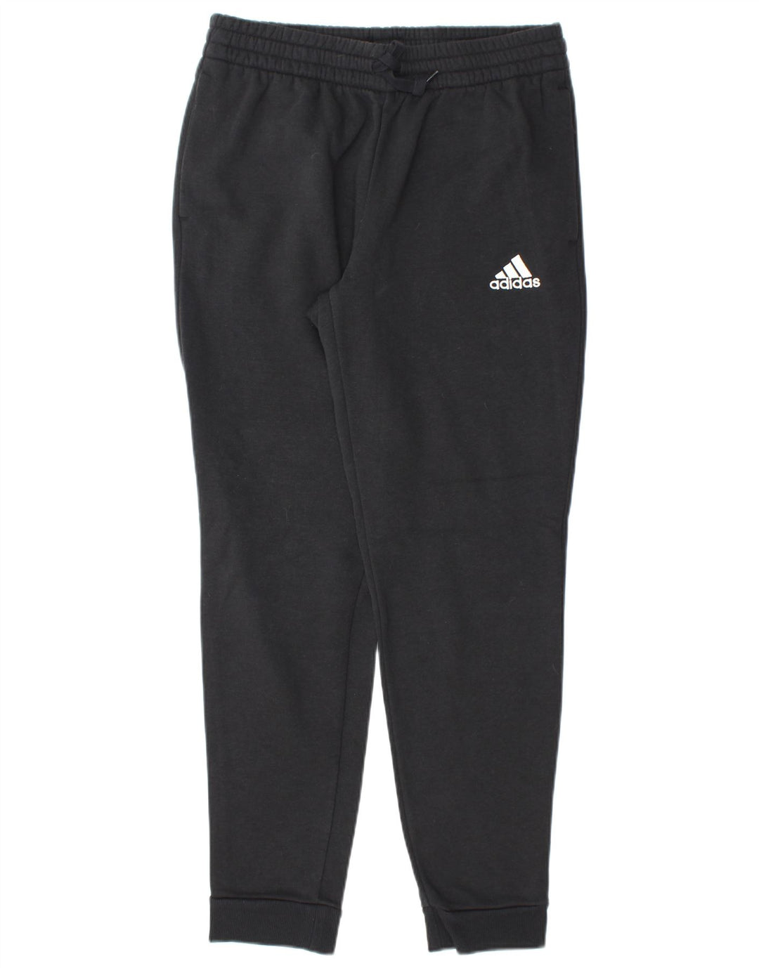 ADIDAS Mens Tracksuit Trousers Joggers Medium  Black Cotton