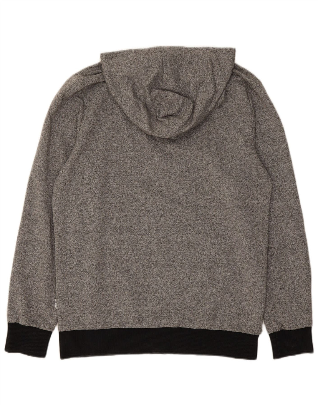 Мужской джемпер с капюшоном Jack & Jones, средний серый, полиэстер с цветными блоками