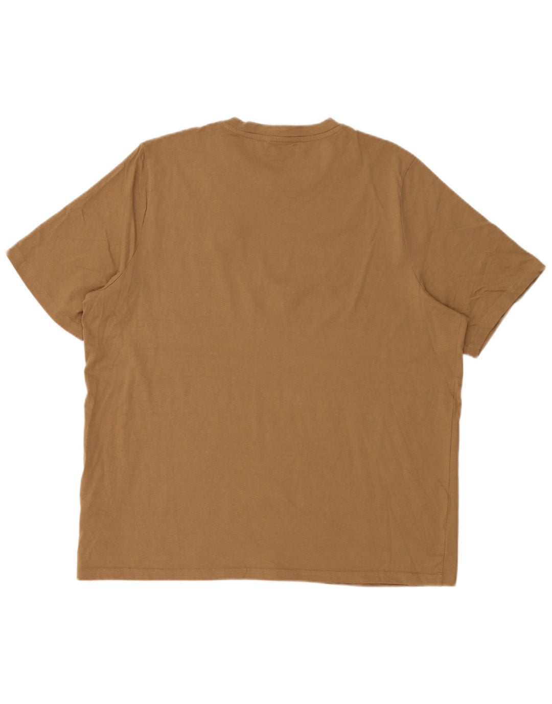 Мужская футболка Puma Top 2XL Бежевый хлопок