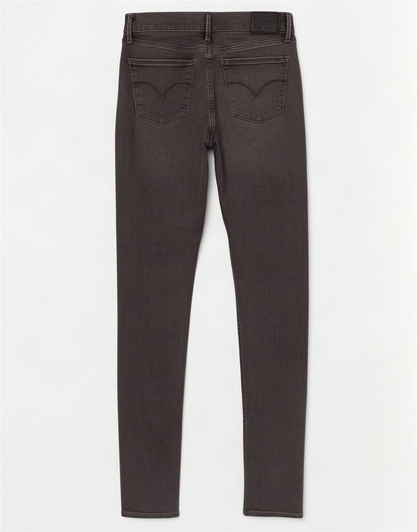 Женские джинсы скинни Levi's W28 L30 Серые, хлопок