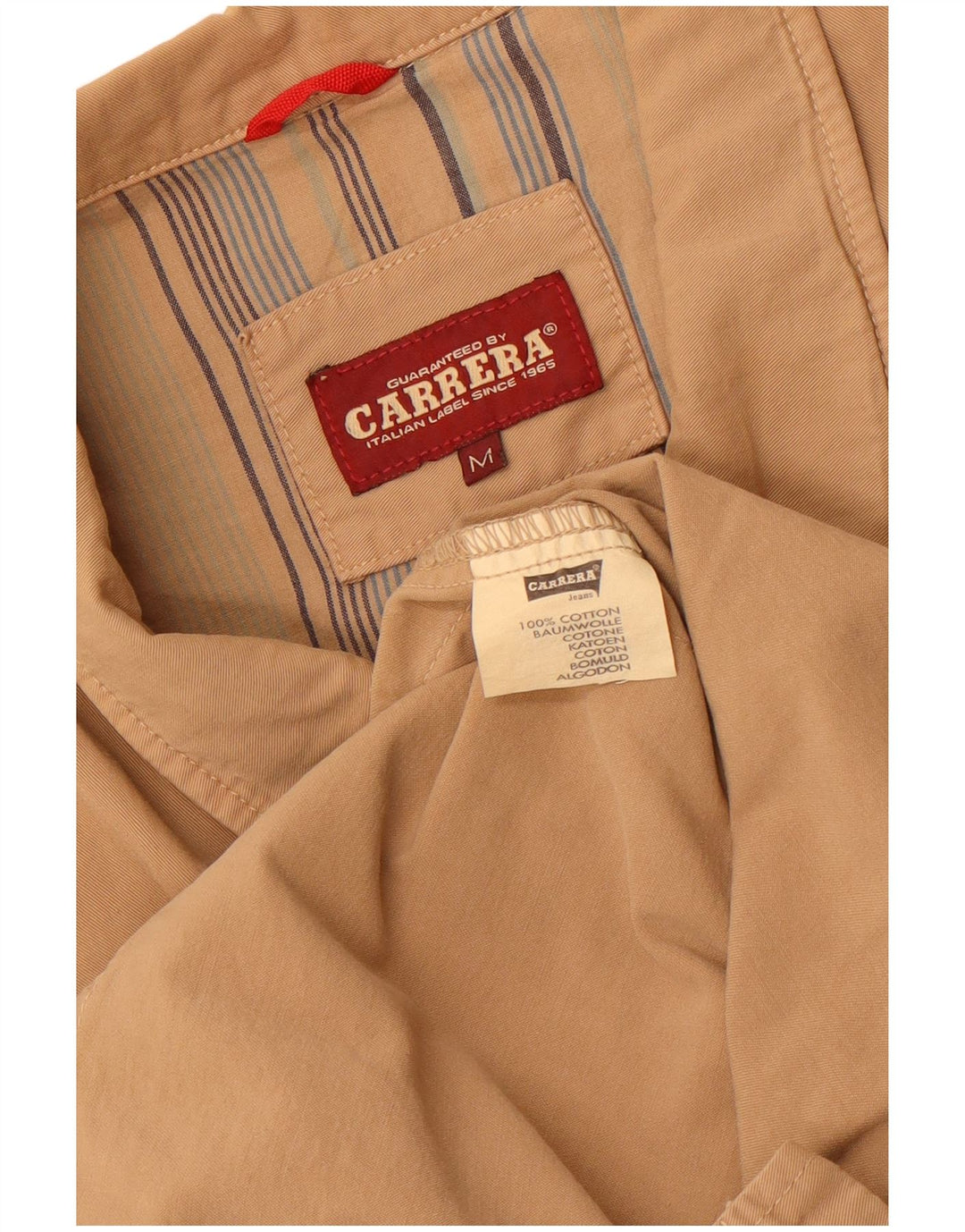 Мужская куртка Carrera Utility UK 38, средний бежевый хлопок