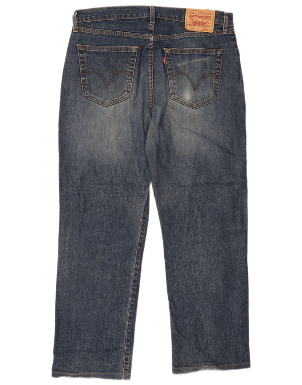 Мужские прямые джинсы Levi's 751 W36 L29 темно-синие, хлопок