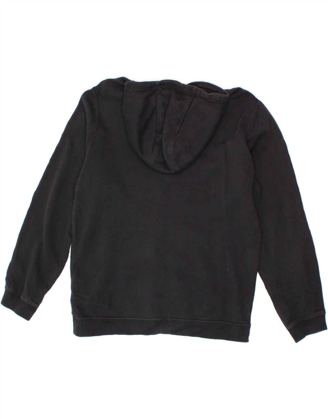NIKE Womens Hoodie Jumper UK 14 Medium Black Cotton Vintage Nike and Second-Hand Nike from Messina Hembry 