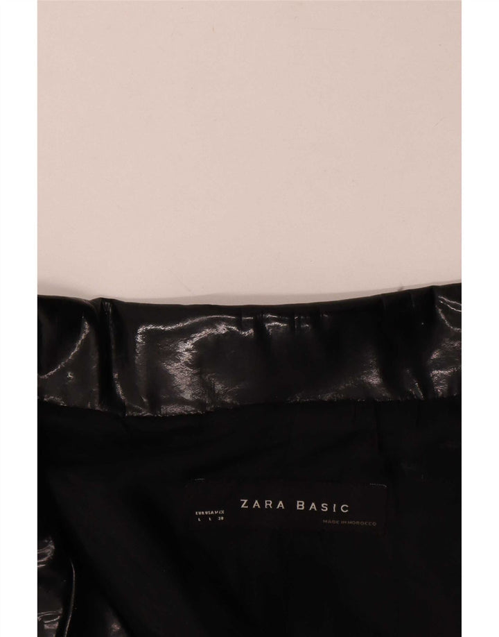 Женский пиджак Zara на 3 пуговицах, Великобритания 16, большой черный