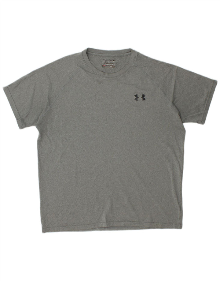 UNDER ARMOR Мужская футболка Heat Gear Top Medium Grey