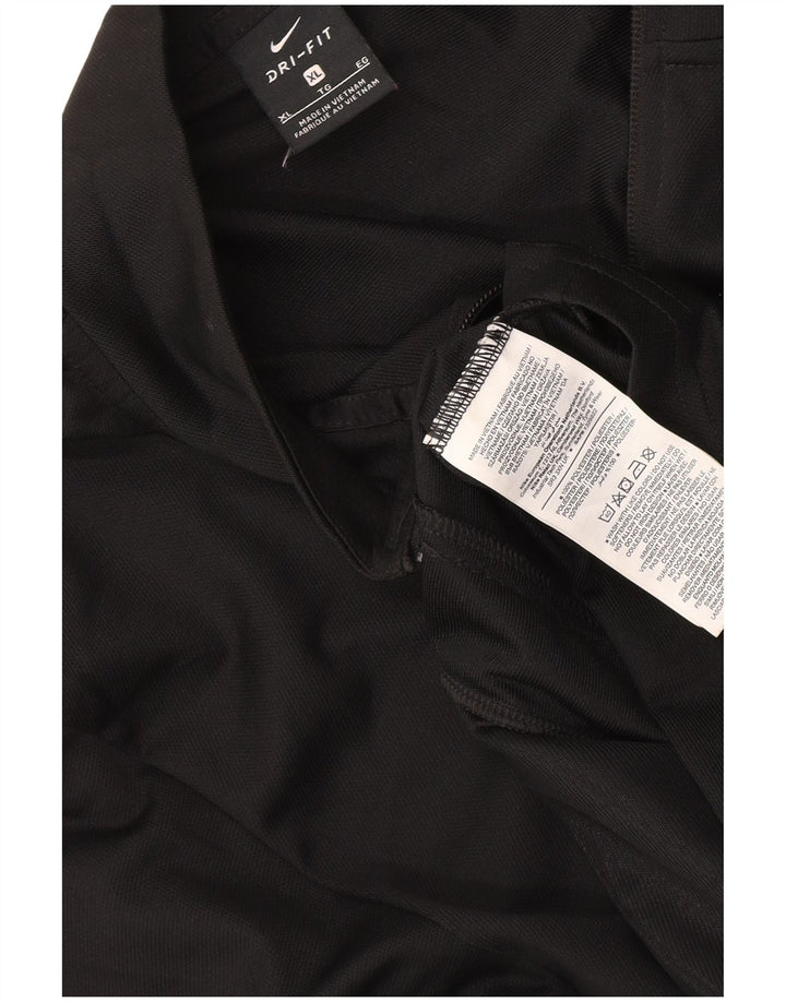 Мужская спортивная куртка Nike Dri Fit XL, черный полиэстер
