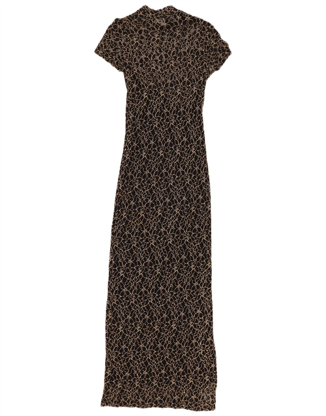 Женское кружевное платье макси WALLIS, маленькое черное вискоза с цветочным принтом, Великобритания, 8 шт.