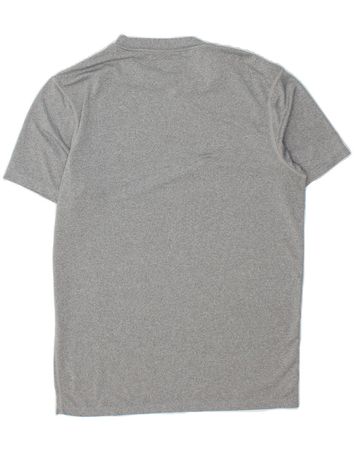 REEBOK Mens T-Shirt Top Medium Grey Polyester Vintage Reebok and Second-Hand Reebok from Messina Hembry 