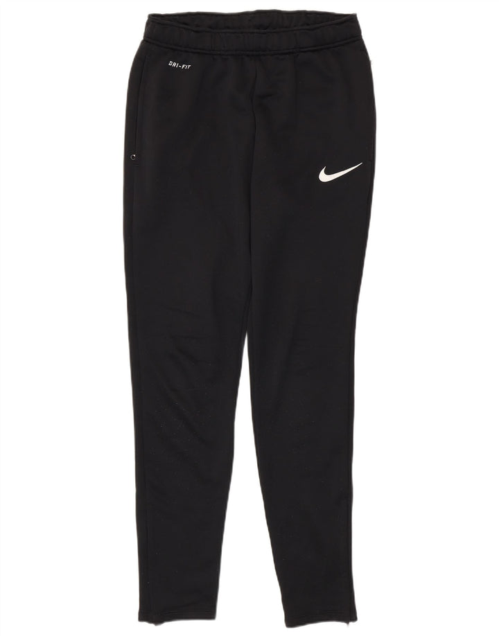 Мужские спортивные брюки Nike Dri Fit, маленькие черные полиэстер