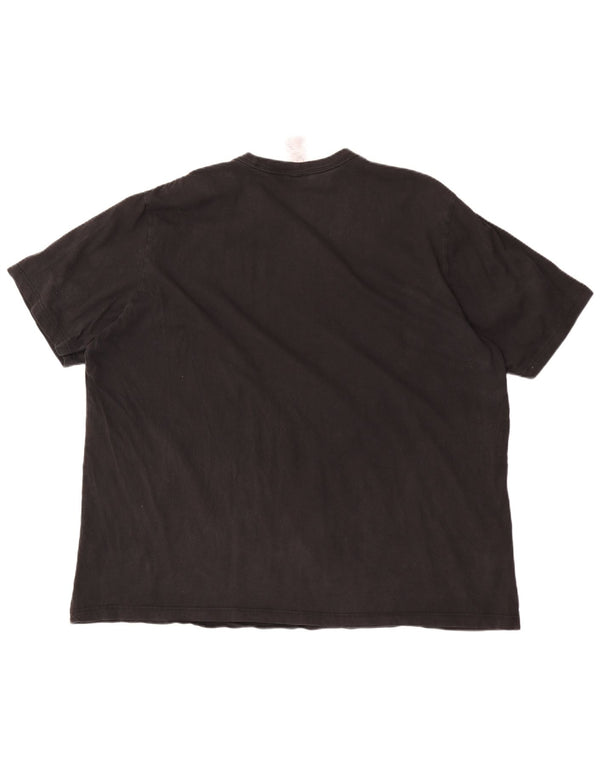 Мужская футболка Adidas Top 3XL, черный хлопок