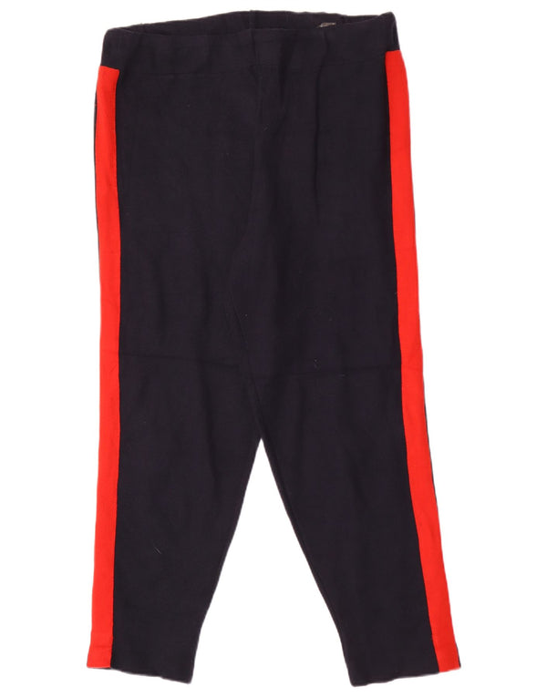 Женские узкие повседневные брюки Zara Medium W28 L26 Темно-синие с цветными блоками