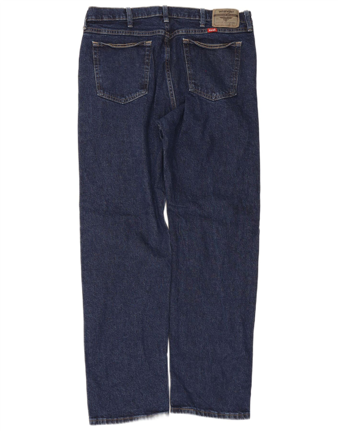Мужские прямые джинсы Wrangler W36 L32 темно-синие, хлопок