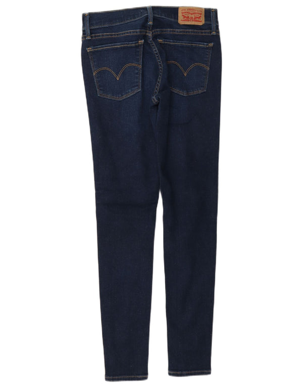 Женские джинсы Levi's 710 Super Skinny W25 L28 Темно-синие, хлопок