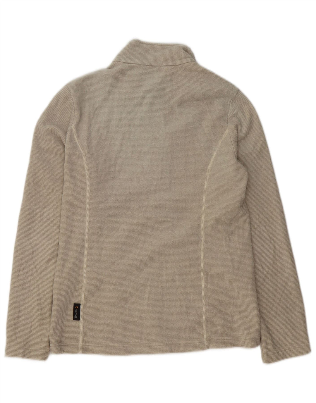 Женская флисовая куртка Jack Wolfskin UK 8/10, маленькая, бежевый, полиэстер