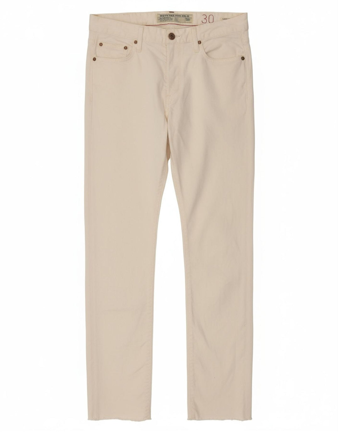 REPLAY Womens Hamwell Slim Jeans W30 L34 White Cotton