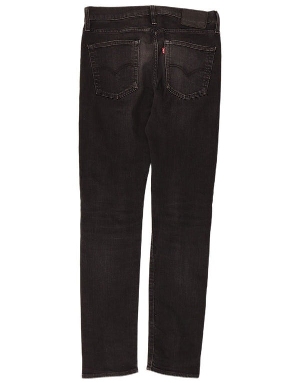 Мужские джинсы скинни LEVI'S 510 W33 L34, черный хлопок