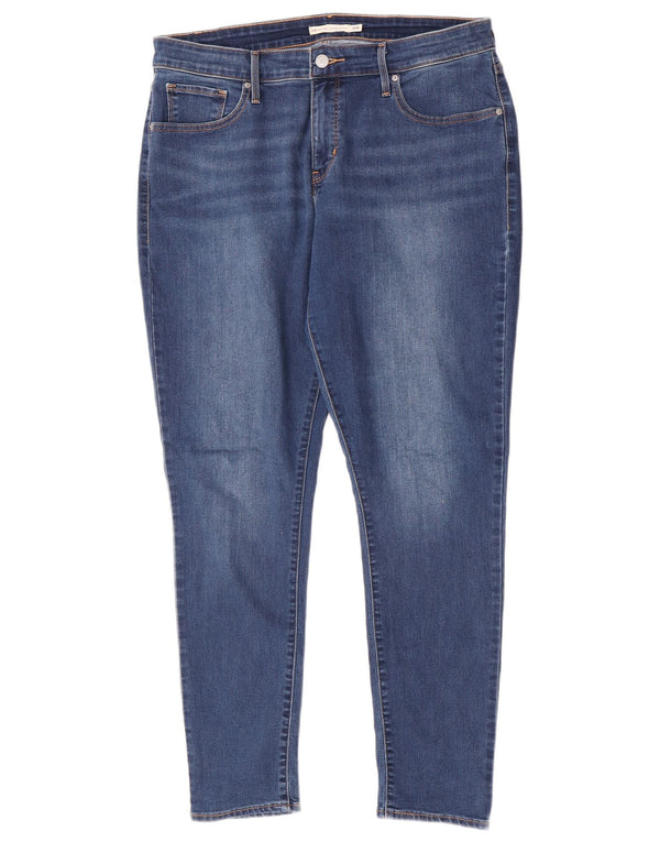 Женские джинсы Levi's 310 Super Skinny США 18 2XL W36 L30 Синий хлопок