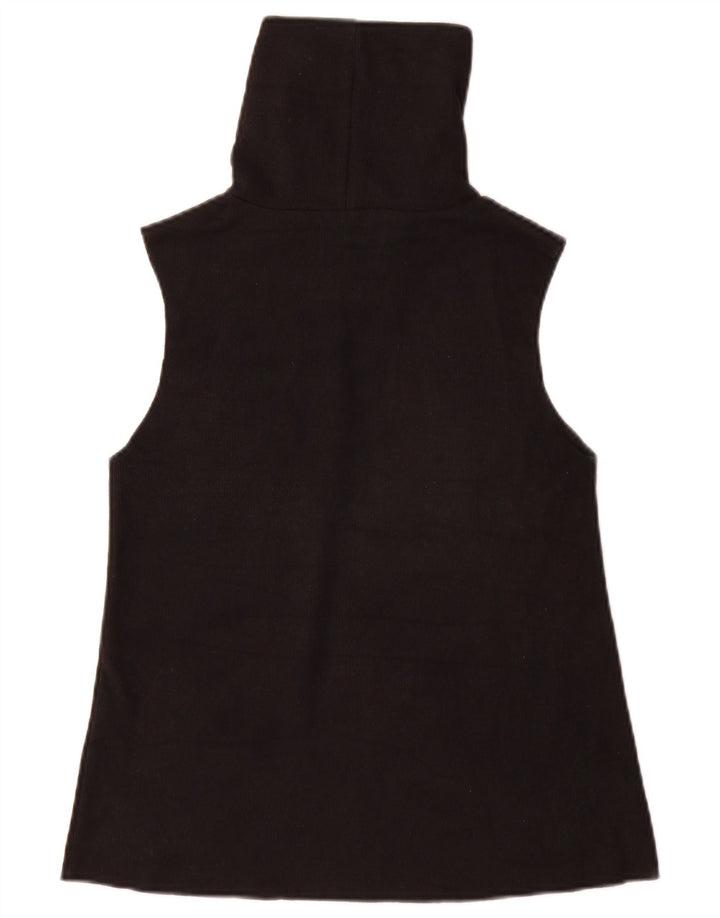 Женский жилет Zara UK 8, маленький, черный, хлопок