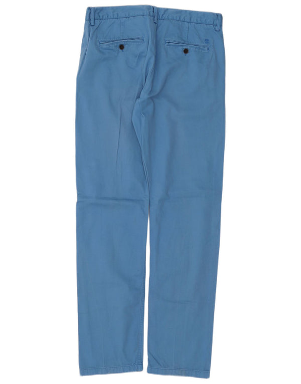 Мужские прямые брюки-чиносы Timberland W34 L32 синие, хлопок