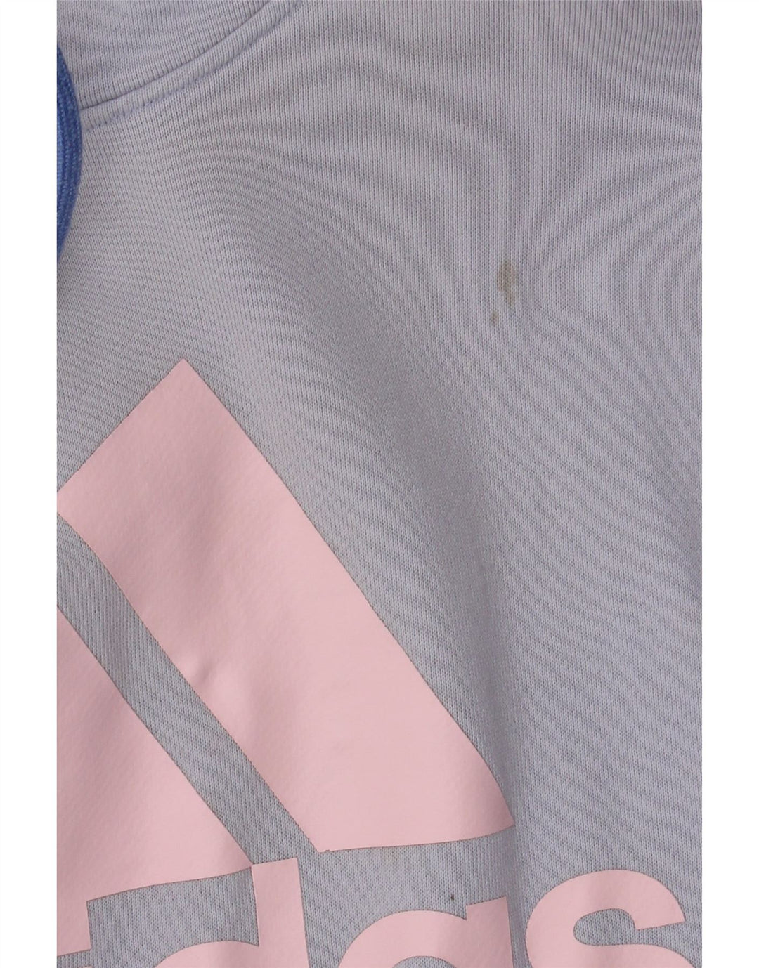 Женский джемпер с капюшоном ADIDAS Oversized UK 12/14, средний синий, цветной блок