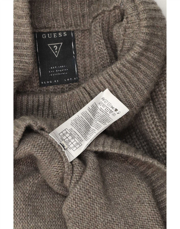 Guess Мужской кардиган-свитер XL Серый Шерстяной