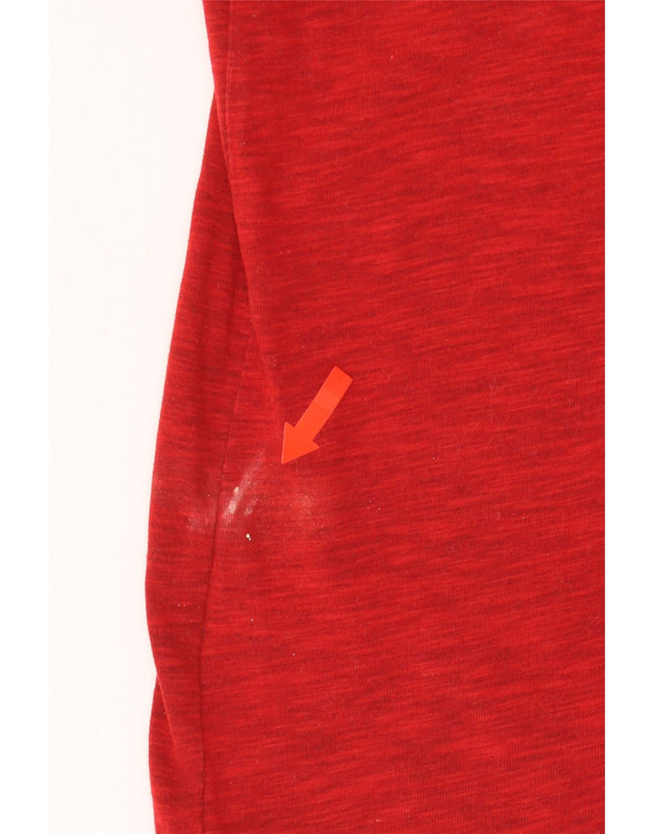 NIKE Mens Dri Fit Graphic T-Shirt Top Large Red Flecked Vintage Nike and Second-Hand Nike from Messina Hembry 