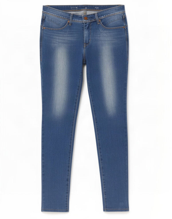 Женские джинсы скинни со средней посадкой Levi's W28 L30 синие