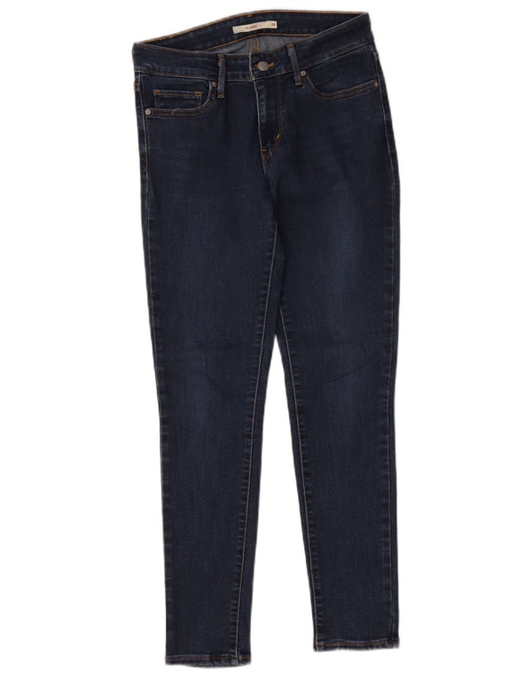 Женские джинсы скинни Levi's 711 W26 L27 Темно-синие
