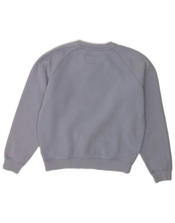 Женский свитер свободного кроя Jack Wills с рисунком, синий хлопок, Великобритания, 6 XS