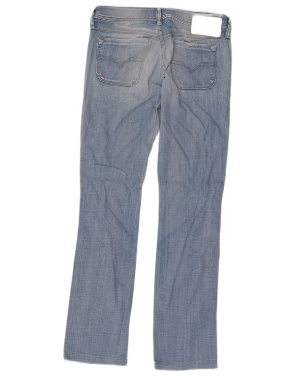 Женские узкие джинсы Diesel Lowky W25 L30, синий хлопок