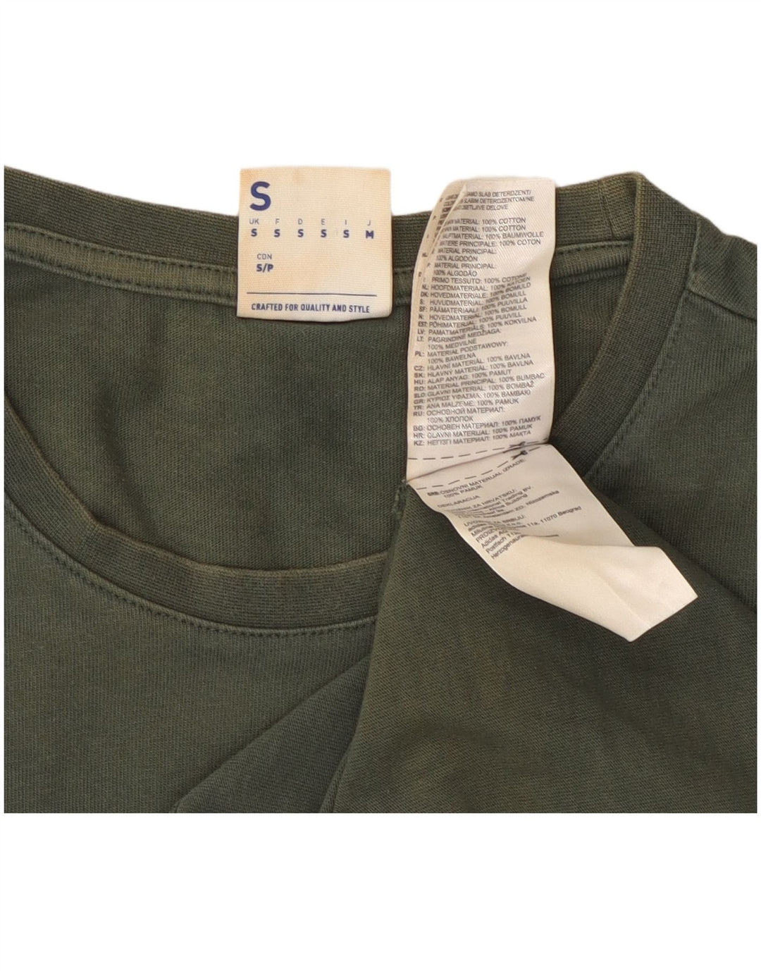 REEBOK Мужская классическая футболка с рисунком, маленький зеленый хлопковый топ