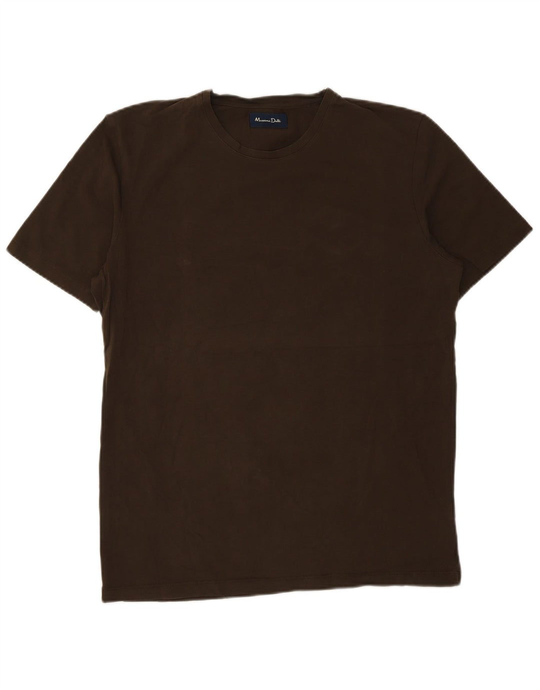 Мужская футболка MASSIMO DUTTI, большая, коричневая