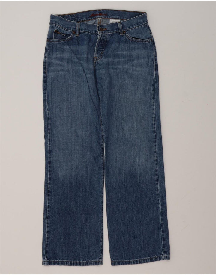 Женские прямые джинсы EDDIE BAUER W28 L29 синие