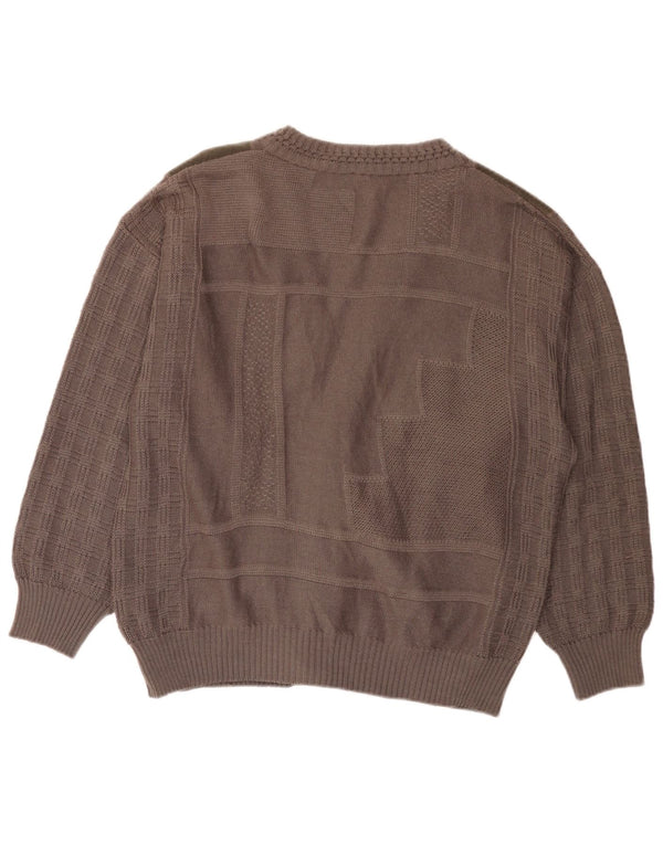 Мужской кардиган Walbusch IT 54 XL Серый Колорблок