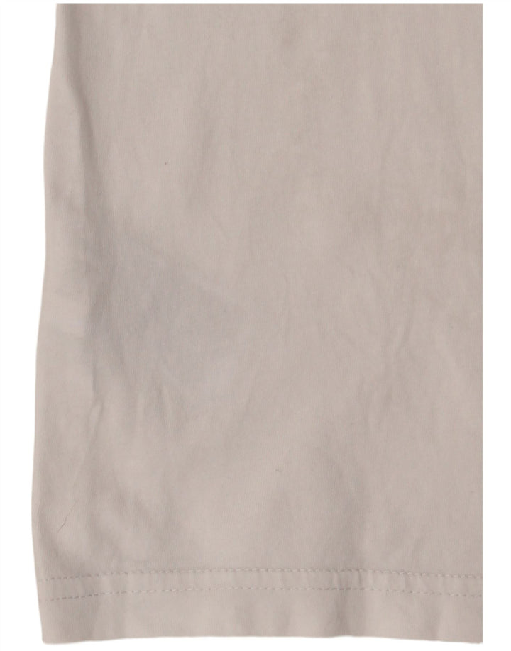 Adidas Топ с длинным рукавом для девочек 12-13 лет, белый хлопок